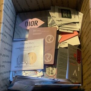 Beauty Skincare/Makeup Samples Lot; Luxury & Some Drugstore